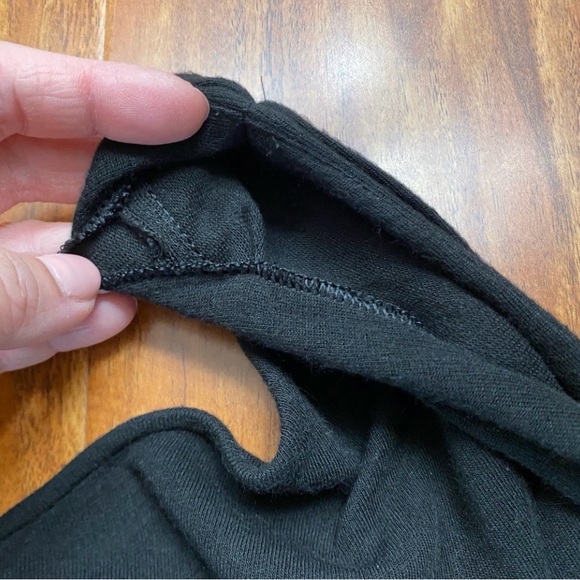 Vince Women's Black Tank V Neck Ponte Stretch Skinny Jumpsuit Size Medium Boho - Picture 11 of 16